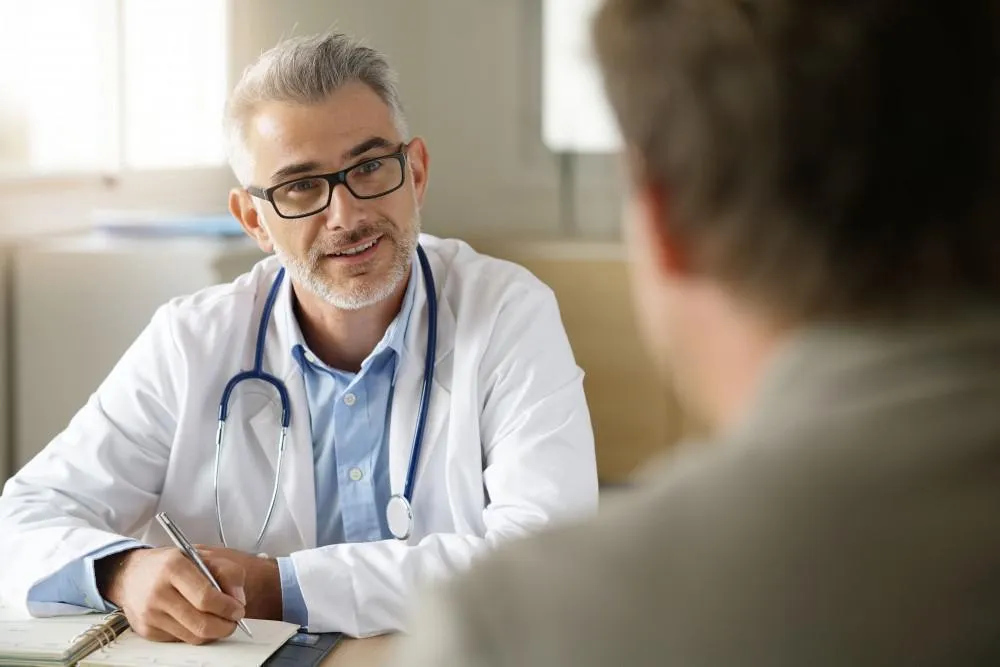 Doctor Discussing to Patient