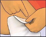 Removing the Used Pouch